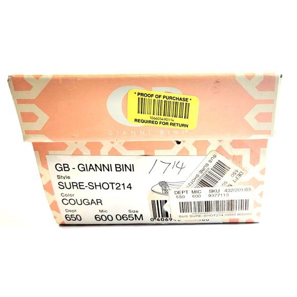 Gianni Bini Sure Shot 214 Womens Shoes Size 6.5 M - Picture 9 of 9